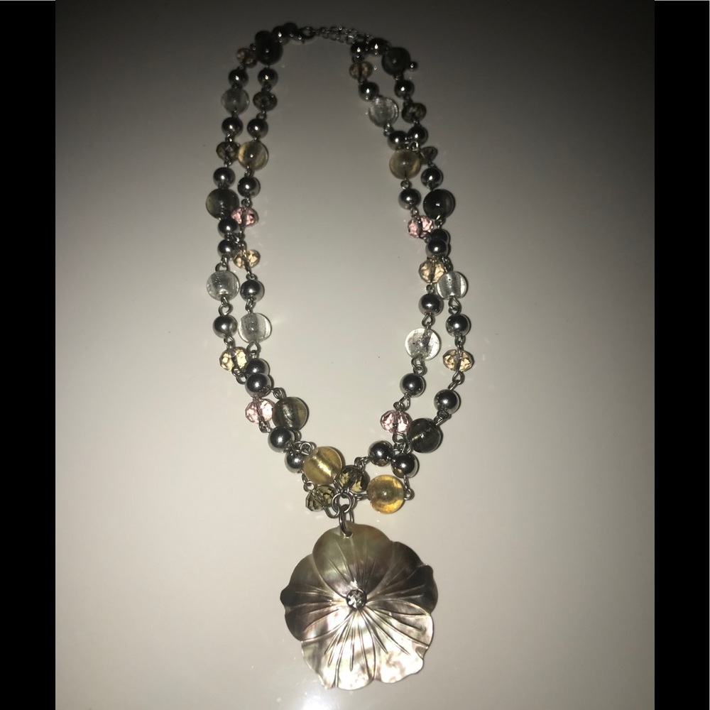 Cookie Lee Flower Necklace